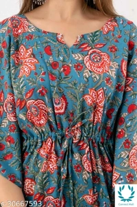 Alisha Refined  Kaftan Kurtis - L(Bust Size: 40 in)